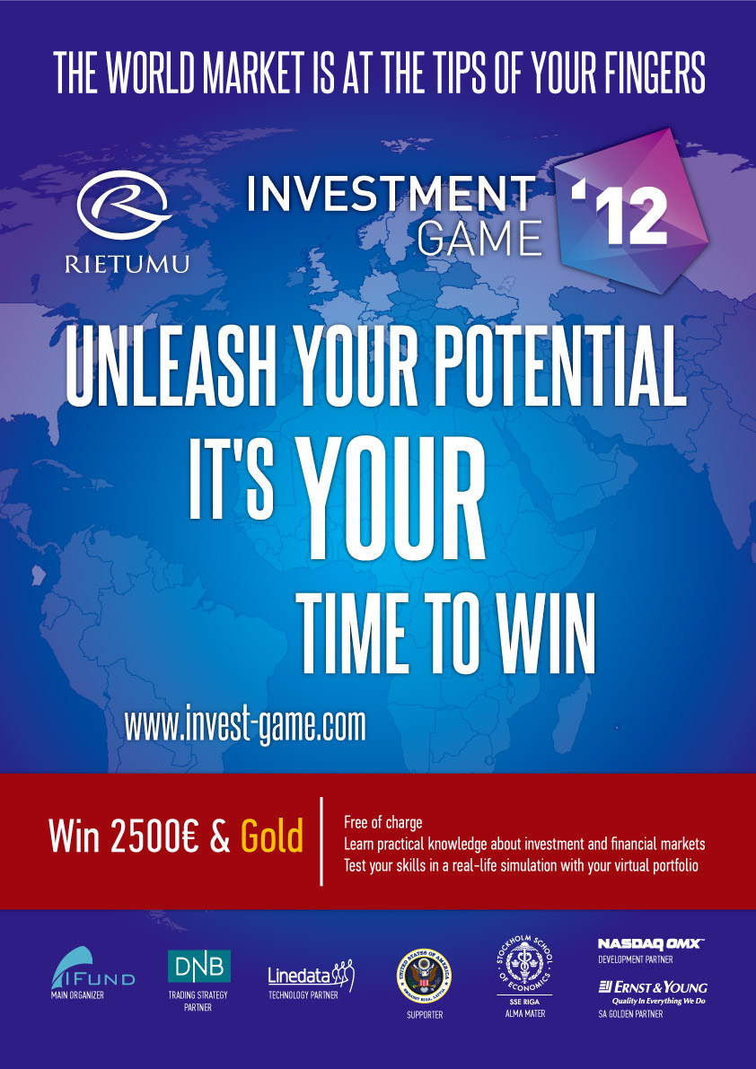 Reminder about Investment Game 2012