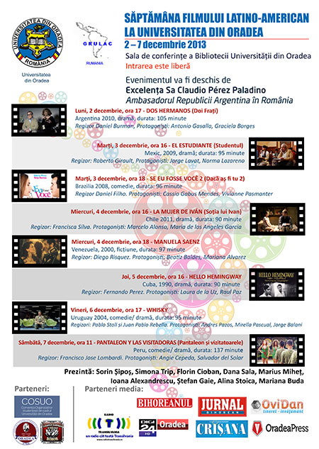 Afis-saptamana-filmului-latino-american-Oradea---decembrie-2013-web
