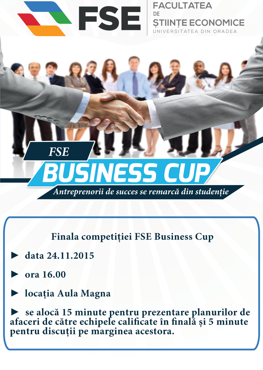 Poster FSE Business Cup