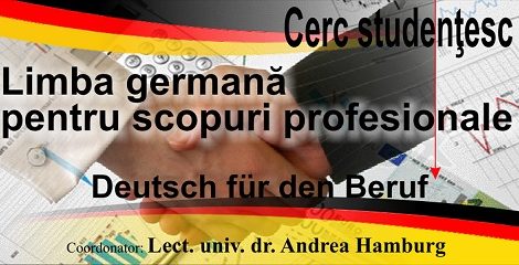 Cerc de Limba germană pentru scopuri profesionale (Deutsch für den Beruf)