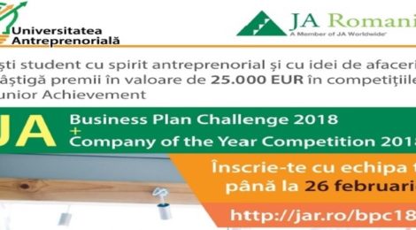 Competitii JA de antreprenoriat pentru studenti